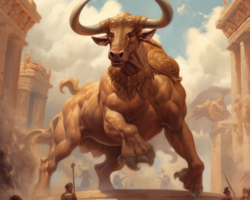El Toro de Creta: Fuerza y Peligro en la Mitología Griega