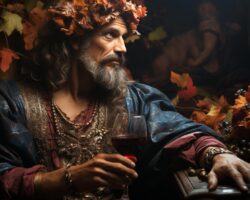 El mítico Dionisio, el dios del vino en la antigua Grecia