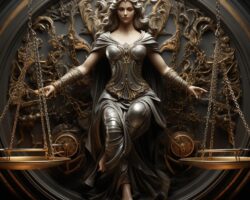 Temis, diosa de la justicia en la mitología griega